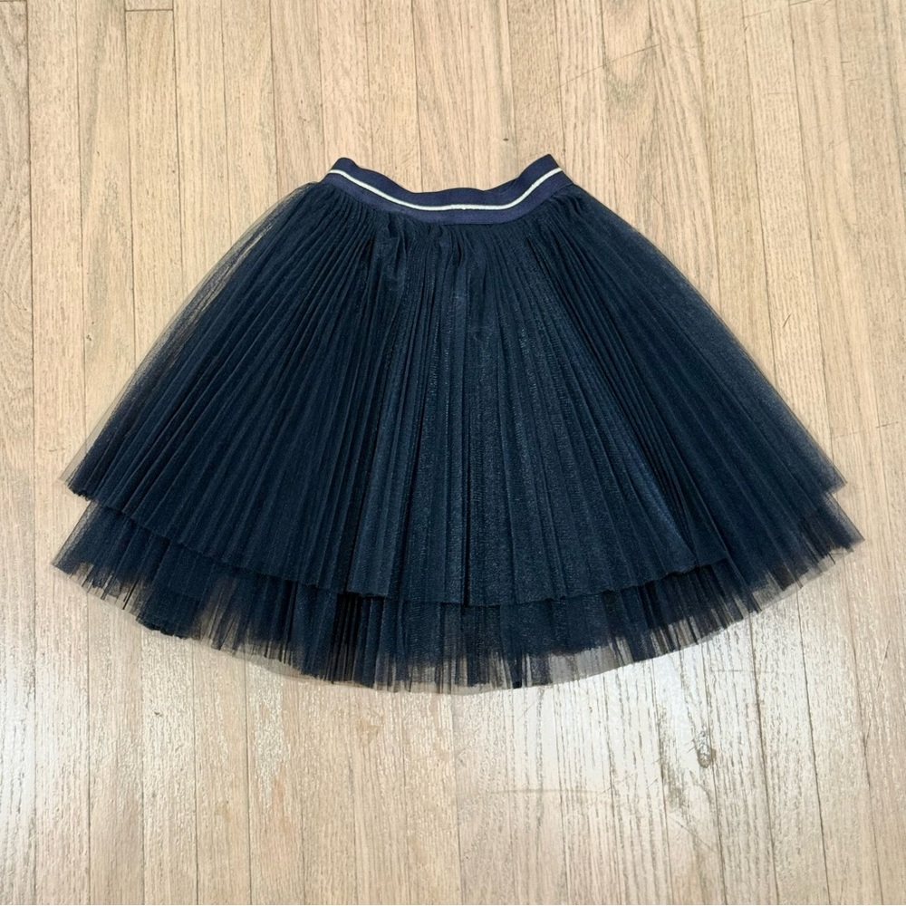 Jacadi Tutu Navy Pleated Skirt